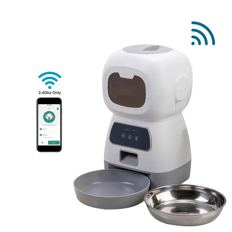 Alimentador automático, programável para pets